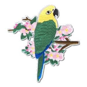 Patch embroidery patch cloth animal birds pattern
